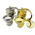 Wholesale Zinc Alloy Keychain Mini Toilet Online now