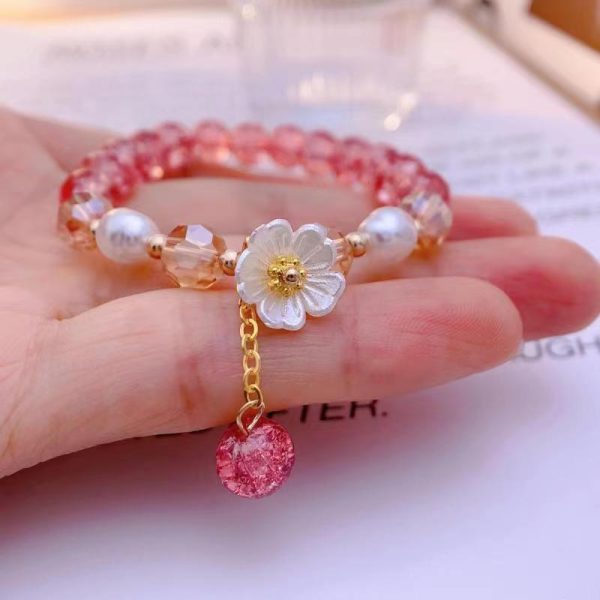 Wholesale Sunflower Crystal Bracelet For Sale