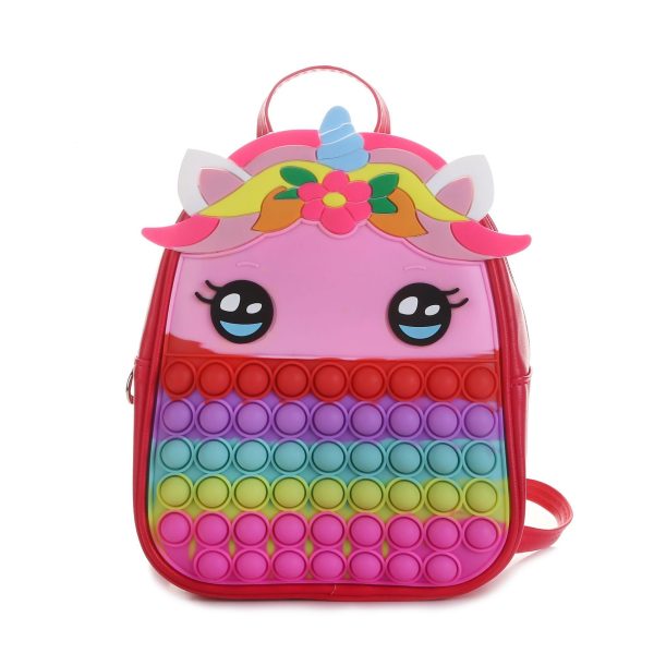 Wholesale Children Silicone Capacity Cartoon Cute School Bag on Sale