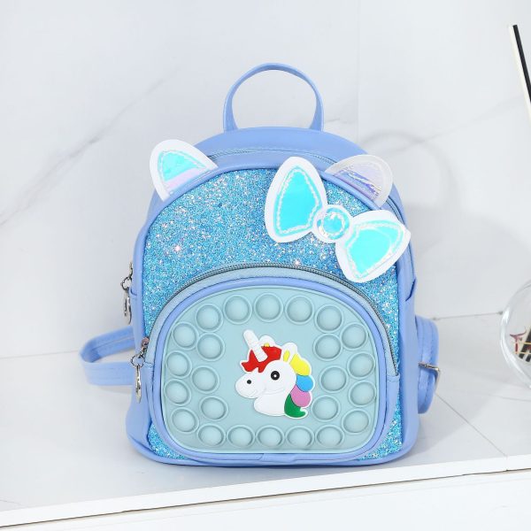 Wholesale Children Silicone Cartoon Cute School Bag on Sale