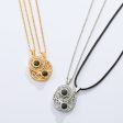 Wholesale Sun Moon Couple Projection Magnetic Pendant Copper Necklaces Discount