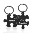 Wholesale Stainless Steel Puzzle Keychain For Cheap