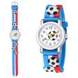 Wholesale 3D Embossed Stripe Plastic Kids Watch Online