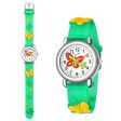 Wholesale Plastic Cute Butterfly Pattern Quartz Kids Watch Online Sale