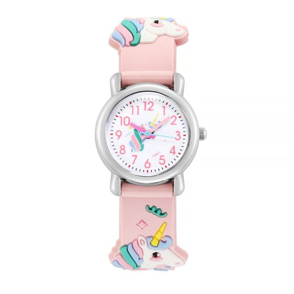 Wholesale Colorful Plastic Strap Kids Watch Hot on Sale