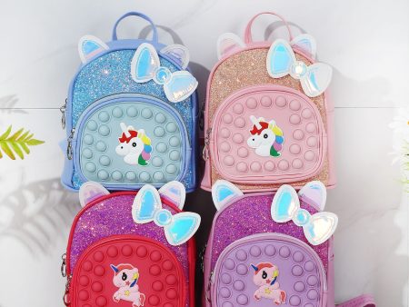 Wholesale Children Silicone Cartoon Cute School Bag on Sale