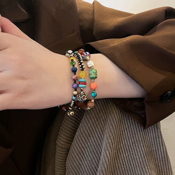 Wholesale Vintage Ethnic Style Ceramic Bracelet on Sale