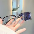 Wholesale Anti-blue Light Discoloration Square Frame PC Sunglasses Discount