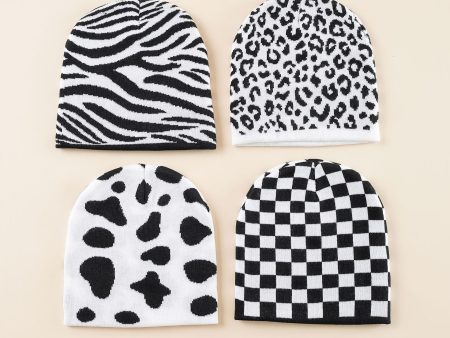 Wholesale Acrylic Leopard Print Beanie For Cheap