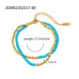 Wholesale Summer Titanium Steel Color Beaded Necklace Online Hot Sale