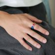 Wholesale Titanium Steel LGBT Ring Hot on Sale