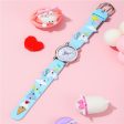 Wholesale Colorful Plastic Strap Kids Watch Hot on Sale