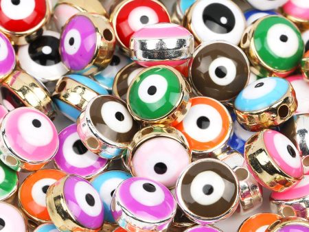 Wholesale 1000PCS PACK 8mm Phnom Penh Resin Eye Beads Online Sale