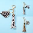 Wholesale Tassels MAMA Wooden Sign Keychains Fashion