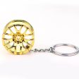 Wholesale Zinc Alloy Car Wheel Keychain Discount