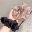 Wholesale Fabric French Double Mesh Large Intestine Hair Ties Supply