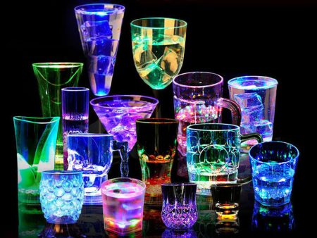 Wholesale Water Sensing LED Colorful Lighting Cup Cheap