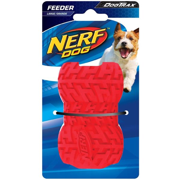 Nerf Dog DogTrax Tire Feeder Dog Toy (Large) Online Hot Sale