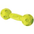 Nerf Dog Squeak Barbell Dog Toy (Medium) Online now