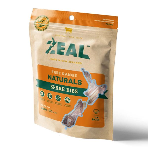 15% OFF: Zeal Free Range Naturals Spare Ribs Dog Treats Discount