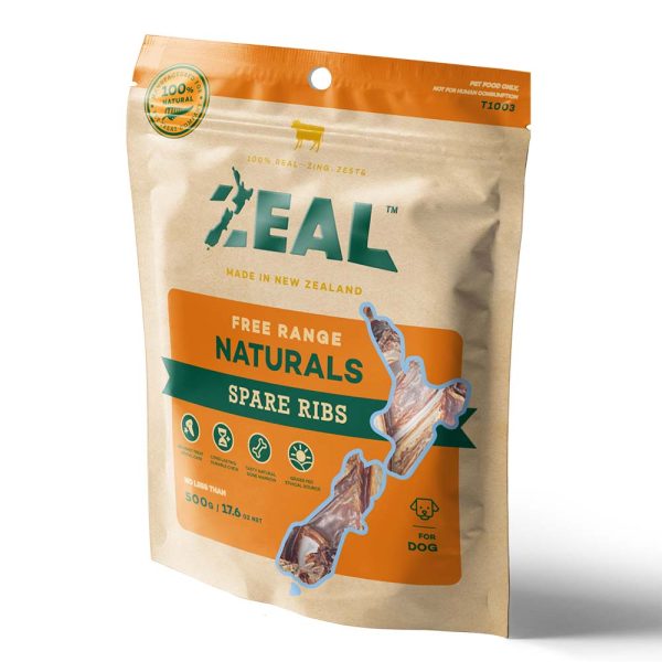 15% OFF: Zeal Free Range Naturals Spare Ribs Dog Treats Discount