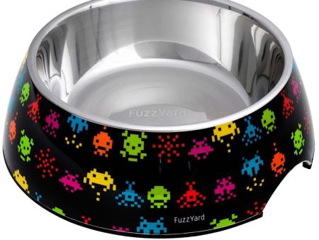 15% OFF: FuzzYard Easy Feeder Dog Bowl (Space Raiders) Fashion