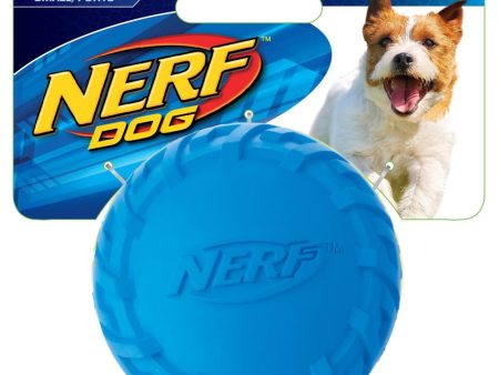 Nerf Dog DogTrax Tire Squeak Ball Dog Toy (Small) Fashion