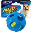 Nerf Dog LED Bash Ball Light-Up Dog Toy (Small) Hot on Sale