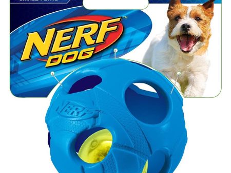 Nerf Dog LED Bash Ball Light-Up Dog Toy (Small) Hot on Sale