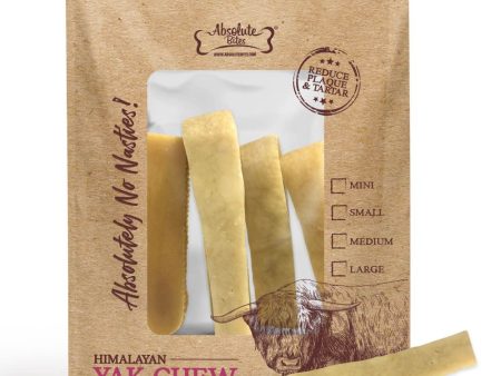 33% OFF: Absolute Bites Himalayan Yak Chew Dog Treats Supply