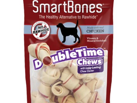 SmartBones DoubleTime Chicken Mini Dog Chews 16pc For Cheap