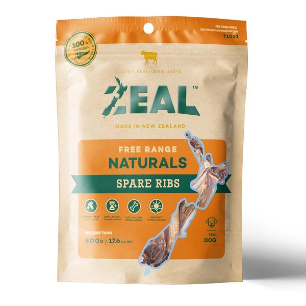 15% OFF: Zeal Free Range Naturals Spare Ribs Dog Treats Discount