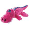 GoDog Just For Me Gator Plush Dog Toy Discount