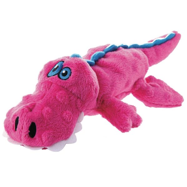 GoDog Just For Me Gator Plush Dog Toy Discount