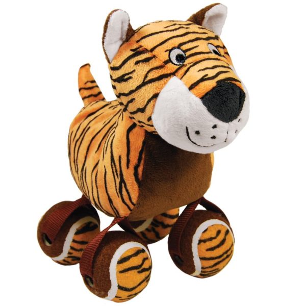 Kong Tennishoes Tiger Dog Toy Online Sale