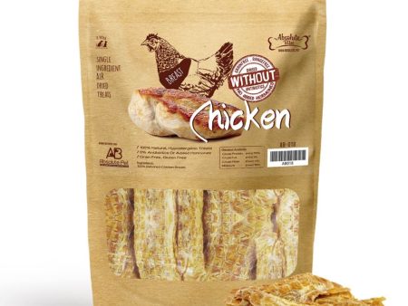 35% OFF: Absolute Bites Air Dried Chicken Breast Dog Treats 170g Online now