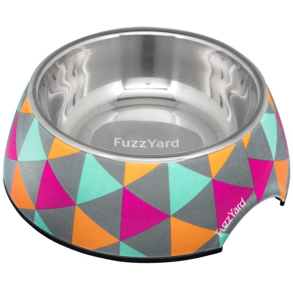 FuzzYard Easy Feeder Dog Bowl (Pop) Supply