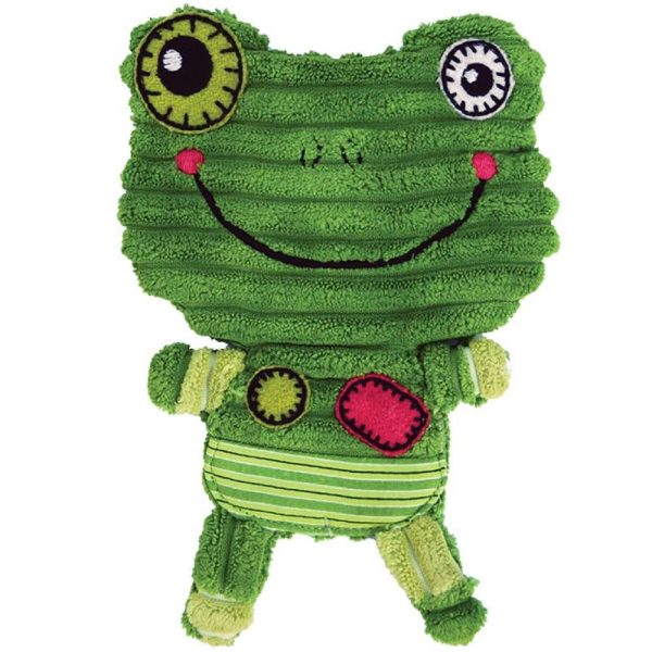 Kong Romperz Frog Green Dog Toy For Sale