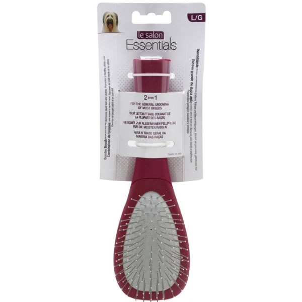 Le Salon Essentials Dog Combo Brush Online Hot Sale