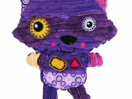 Kong Romperz Raccoon Purple Dog Toy Fashion