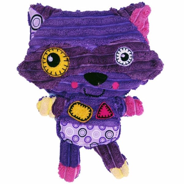 Kong Romperz Raccoon Purple Dog Toy Fashion