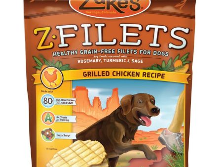 Zuke s Z-Filets Grilled Chicken Dog Treats Online Hot Sale