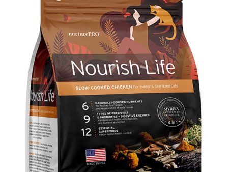 BUNDLE DEAL : Nurture Pro Nourish Life Chicken Mature 7+ Formula Dry Cat Food Online Sale