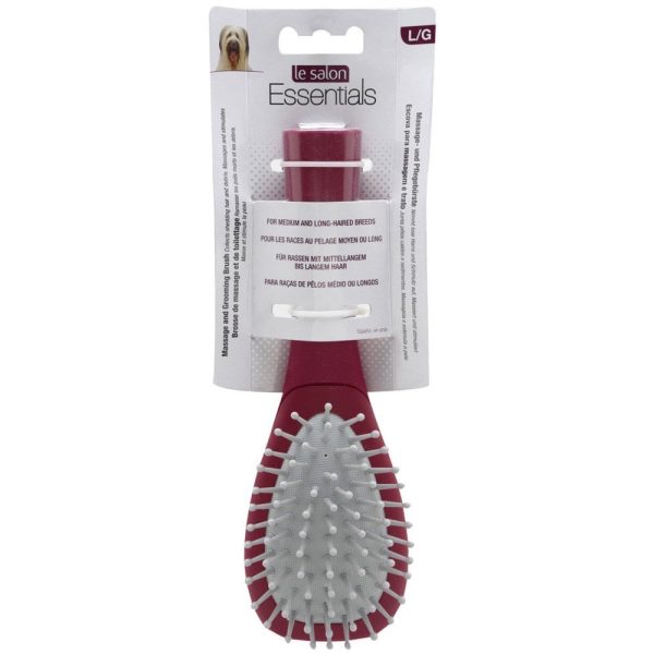 Le Salon Essentials Dog Massage & Grooming Brush Discount