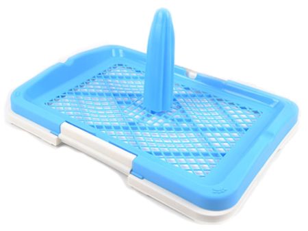 Honey Care Pee Tray With Column - Blue For Discount