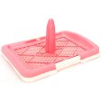 Honey Care Pee Tray With Column - Pink Online now