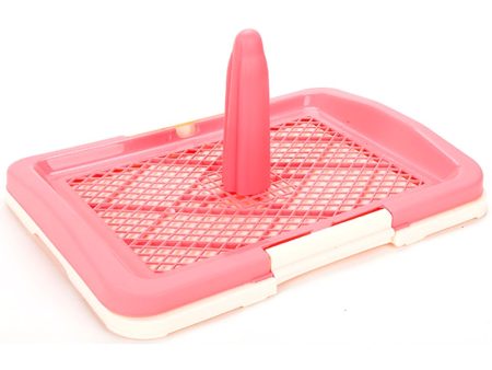 Honey Care Pee Tray With Column - Pink Online now