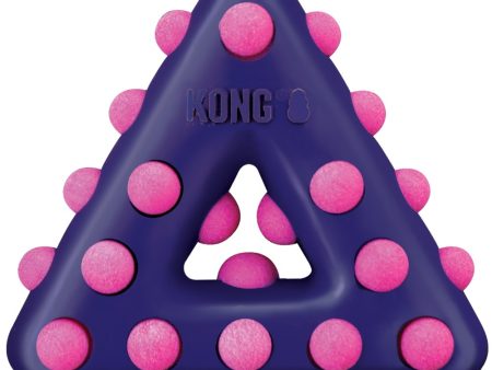 Kong Dotz Triangle Dog Toy Online