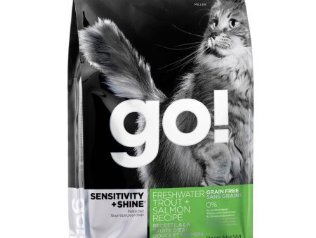 GO! Sensitivity + Shine Freshwater Trout + Salmon Recipe Dry Cat Food on Sale