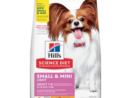 Science Diet Adult Small & Mini Breed Light Dry Dog Food 1.5kg Hot on Sale